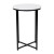 Flash Furniture NAN-CEK-1787-BK-GG 3 Piece Occasional White Laminate Coffee and End Table Set with Matte Black Crisscross Frame addl-8