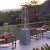 Flash Furniture NAN-FSDC-01-SL-GG Silver Stainless Steel Pyramid 42,000 BTU Propane Heater with Wheels  addl-1