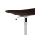 Flash Furniture NAN-IP-6-1-DKW-GG Sit-Down, Stand-Up Dark Wood Grain Computer Ergonomic Desk, 37.375"W addl-11