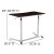 Flash Furniture NAN-IP-6-1-DKW-GG Sit-Down, Stand-Up Dark Wood Grain Computer Ergonomic Desk, 37.375"W addl-5
