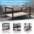 Flash Furniture NAN-JH-17163-GG Modern Industrial 2 Tier Rectangular Metal and Driftwood Coffee Table addl-3
