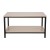 Flash Furniture NAN-JH-17163-GG Modern Industrial 2 Tier Rectangular Metal and Driftwood Coffee Table addl-8