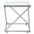 Flash Furniture NAN-JH-1737-GG Glass End Table with Contemporary Steel Design addl-4