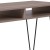 Flash Furniture NAN-JH-1758-GG Franklin Oak Wood Grain Finish Computer Table with Black Metal Legs addl-6