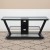 Flash Furniture NAN-JH-1760-GG Glass TV Stand with Black Metal Frame addl-1