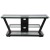 Flash Furniture NAN-JH-1760-GG Glass TV Stand with Black Metal Frame addl-5