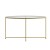 Flash Furniture NAN-JH-1786CT-GG Modern Clear Glass Coffee Table with Crisscross Brushed Gold Frame addl-7