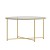 Flash Furniture NAN-JH-1786CT-GG Modern Clear Glass Coffee Table with Crisscross Brushed Gold Frame addl-8