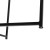 Flash Furniture NAN-JH-1786ET-BK-GG Modern Clear Glass End Table with Crisscross Matte Black Frame addl-10