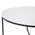 Flash Furniture NAN-JH-1787CT-MRBL-BK-GG Modern White Marble Finish Coffee Table with Crisscross Matte Black Frame addl-5