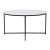 Flash Furniture NAN-JH-1787CT-MRBL-BK-GG Modern White Marble Finish Coffee Table with Crisscross Matte Black Frame addl-6