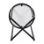 Flash Furniture NAN-JH-1787ET-BK-GG Modern White Finish End Table with Crisscross Matte Black Frame addl-8