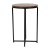 Flash Furniture NAN-JH-1787ET-WAL-BK-GG Modern Walnut Finish End Table with Crisscross Matte Black Frame addl-6