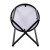 Flash Furniture NAN-JH-1787ET-WAL-BK-GG Modern Walnut Finish End Table with Crisscross Matte Black Frame addl-8