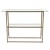 Flash Furniture NAN-JH-1796ST-GG Glass Console Table with Matte Gold Frame addl-5