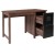 Flash Furniture NAN-JN-21736T-GG Crosscut Oak Wood Grain Finish Computer Desk with Metal Drawers addl-4