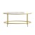 Flash Furniture NAN-JN-21750CT-GG Modern Round Clear Glass Coffee Table with Brushed Gold Frame addl-8