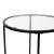 Flash Furniture NAN-JN-21750ET-BK-GG Modern Round Clear Glass End Table with Matte Black Frame addl-6