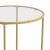 Flash Furniture NAN-JN-21750ET-GG Modern Round Clear Glass End Table with Brushed Gold Frame addl-6
