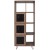 Flash Furniture NAN-JN-21804B-GG 63"H Rustic Wood Grain Bookcase with Metal Cabinet Doors addl-2