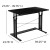 Flash Furniture NAN-JN-21908-GG Black Height Adjustable Sit to Stand Home Office Desk, 27.25-35.75"H addl-5
