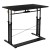 Flash Furniture NAN-JN-21908-GG Black Height Adjustable Sit to Stand Home Office Desk, 27.25-35.75"H addl-6