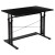 Flash Furniture NAN-JN-21908-GG Black Height Adjustable Sit to Stand Home Office Desk, 27.25-35.75"H addl-7