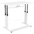 Flash Furniture NAN-JN-21908-WH-GG White Height Adjustable Sit to Stand Home Office Desk, 27.25-35.75"H addl-6