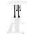 Flash Furniture NAN-JN-21908-WH-GG White Height Adjustable Sit to Stand Home Office Desk, 27.25-35.75"H addl-8