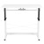 Flash Furniture NAN-JN-21908-WH-GG White Height Adjustable Sit to Stand Home Office Desk, 27.25-35.75"H addl-9