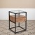 Flash Furniture NAN-JN-28102E-GG Rustic Wood Grain Finish Glass End Table with Drawer and Shelf addl-1