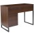 Flash Furniture NAN-NJ-HD10168-GG Rustic Coffee Wood Grain Finish Computer Desk with Black Metal Frame addl-6