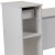 Flash Furniture NAN-NJ-HD3518-W-GG White Computer Desk with Shelves and Drawer addl-11