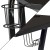 Flash Furniture NAN-RS-G1030-BK-GG Ergonomic Black Gaming Desk with Cup Holder and Headphone Hook addl-7