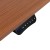 Flash Furniture NAN-TG-2046-R-GG Mahogany Electric Height Adjustable Standing Desk with 48"W x 24"D Table Top addl-13