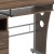 Flash Furniture NAN-WK-008-RU-GG Rustic Walnut Desk with Three Drawer Pedestal and Pull-Out Keyboard Tray addl-10