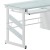 Flash Furniture NAN-WK-017-GG White Computer Desk with Frosted Glass Top and Three Drawer Pedestal addl-8