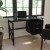 Flash Furniture NAN-WK-036-GG Glass Desk with Two Drawer Pedestal addl-1