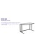 Flash Furniture NAN-WK-055-GG Glass Desk with Black Pedestal Metal Frame addl-4