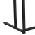 Flash Furniture NAN-WK-055-GG Glass Desk with Black Pedestal Metal Frame addl-9