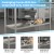 Flash Furniture NH-GU-2448-GG Galvanized Adjustable Under Shelf for 24" x 48" Stainless Steel Tables addl-3