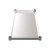 Flash Furniture NH-GU-2460-GG Galvanized Adjustable Under Shelf for 24" x 60" Stainless Steel Tables addl-6