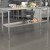 Flash Furniture NH-GU-3072-GG Galvanized Adjustable Under Shelf for 30" x 72" Stainless Steel Tables addl-1
