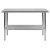 Flash Furniture NH-WT-2448-GG Stainless Steel 18 Gauge Work Table with Undershelf, 48"W x 24"D x 34.5"H addl-8