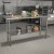 Flash Furniture NH-WT-2460-GG Stainless Steel 18 Gauge Work Table with Undershelf, 60"W x 24"D x 34.5"H addl-1
