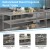 Flash Furniture NH-WT-GU-2448BSP-GG Stainless Steel 18 Gauge Work Table with Backsplash and 2 Undershelves, 48"W x 24"D x 36"H addl-3