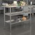 Flash Furniture NH-WT-GU-2448-GG Stainless Steel 18 Gauge Work Table with 2 Undershelves, 48"W x 24"D x 34.5"H addl-1