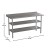 Flash Furniture NH-WT-GU-2460BSP-GG Stainless Steel 18 Gauge Work Table with 1.5" Backsplash and 2 Undershelves - 60"W x 24"D x 36"H, NSF addl-4
