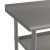 Flash Furniture NH-WT-GU-2460BSP-GG Stainless Steel 18 Gauge Work Table with 1.5" Backsplash and 2 Undershelves - 60"W x 24"D x 36"H, NSF addl-5
