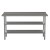 Flash Furniture NH-WT-GU-2460BSP-GG Stainless Steel 18 Gauge Work Table with Backsplash and 2 Undershelves, 60"W x 24"D x 36"H addl-7